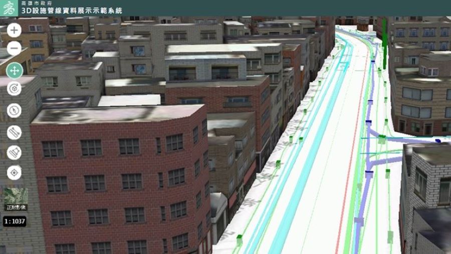 高雄地下也很猛！ 公共設施管線資料庫獲全國優等 持續強化3D圖資＋AI
