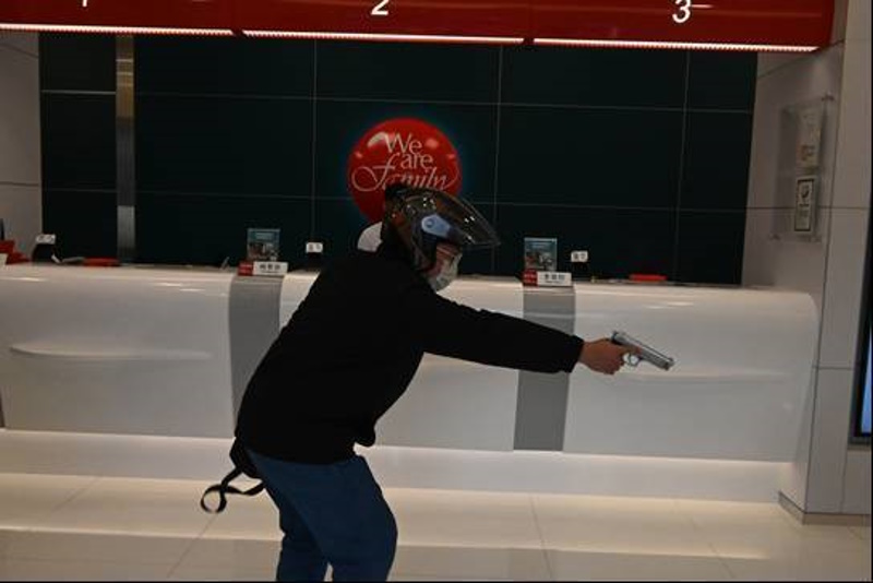 「嘉市警」演練來真的 防搶、快打及攔截圍捕逼真上場