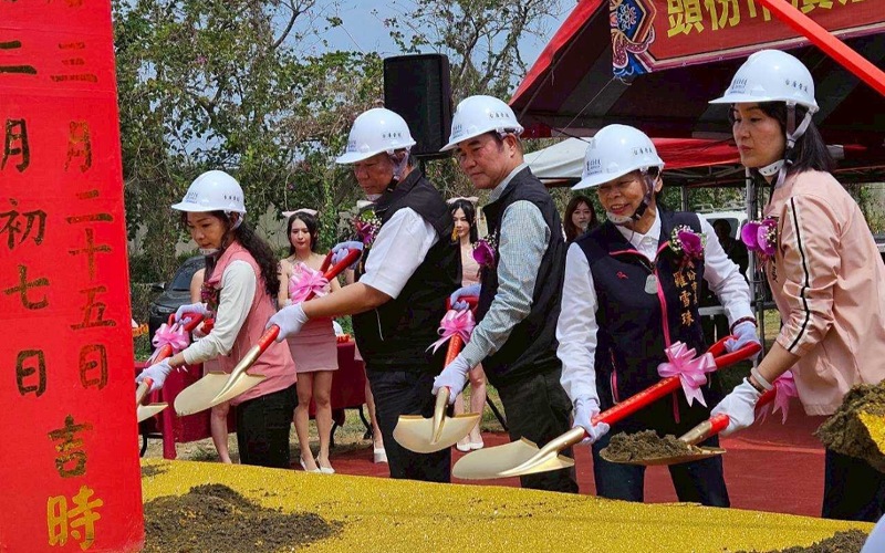 苗栗頭份濱江街拓寬工程動土          路寬翻倍預計今年底完工