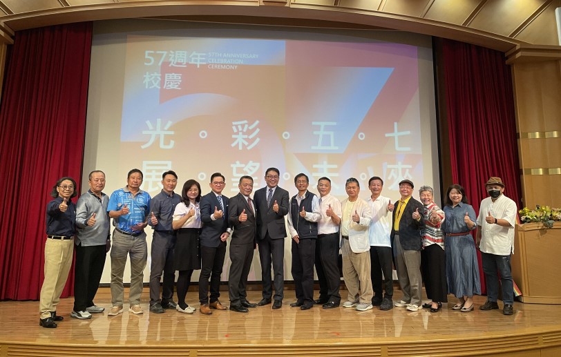 東方設大57週年慶校友齊聚一堂  新任校長蔡匡忠積極尋求外部資源挹注，駁停招傳言