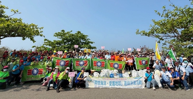 南北齊心 守護海洋  高市救國團青年節永續環保行動