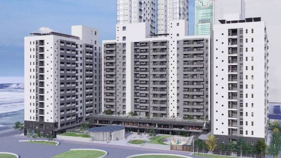 前鎮亞灣智慧公宅上樑 634戶社宅115年10月底前取得使用執照並同步展開招租作業