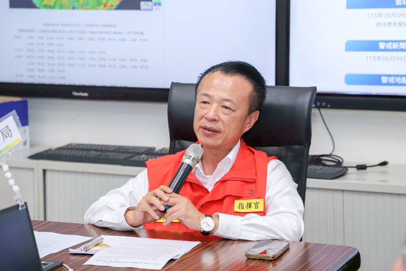 因應西南氣流強降雨 嘉義縣政府完成防汛整備