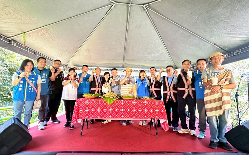 桃園復興舉辦泰雅漁獵守護祭       蘇佐璽區長：推動友善水域與傳統文化傳承