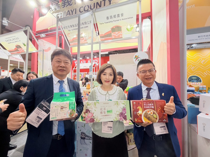 嘉義番路農會東京國際食品展吸引國際買家關注 阿里山青心烏龍茶拉麵東京飄香