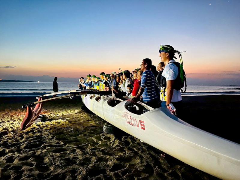 海洋委員會攜手臺東縣均一實驗高級中學 以青春之槳實踐航海智慧與文化自信