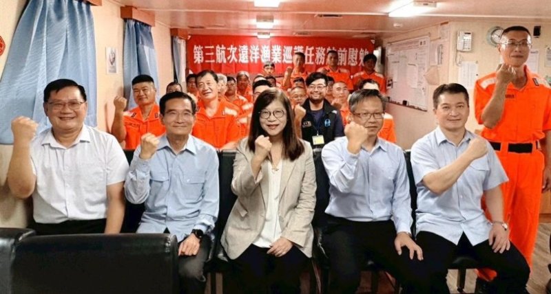 援贈除役艦船強化國際海上人道合作有先例 管碧玲：海巡是漁民海上保母 絕不傷漁民權益