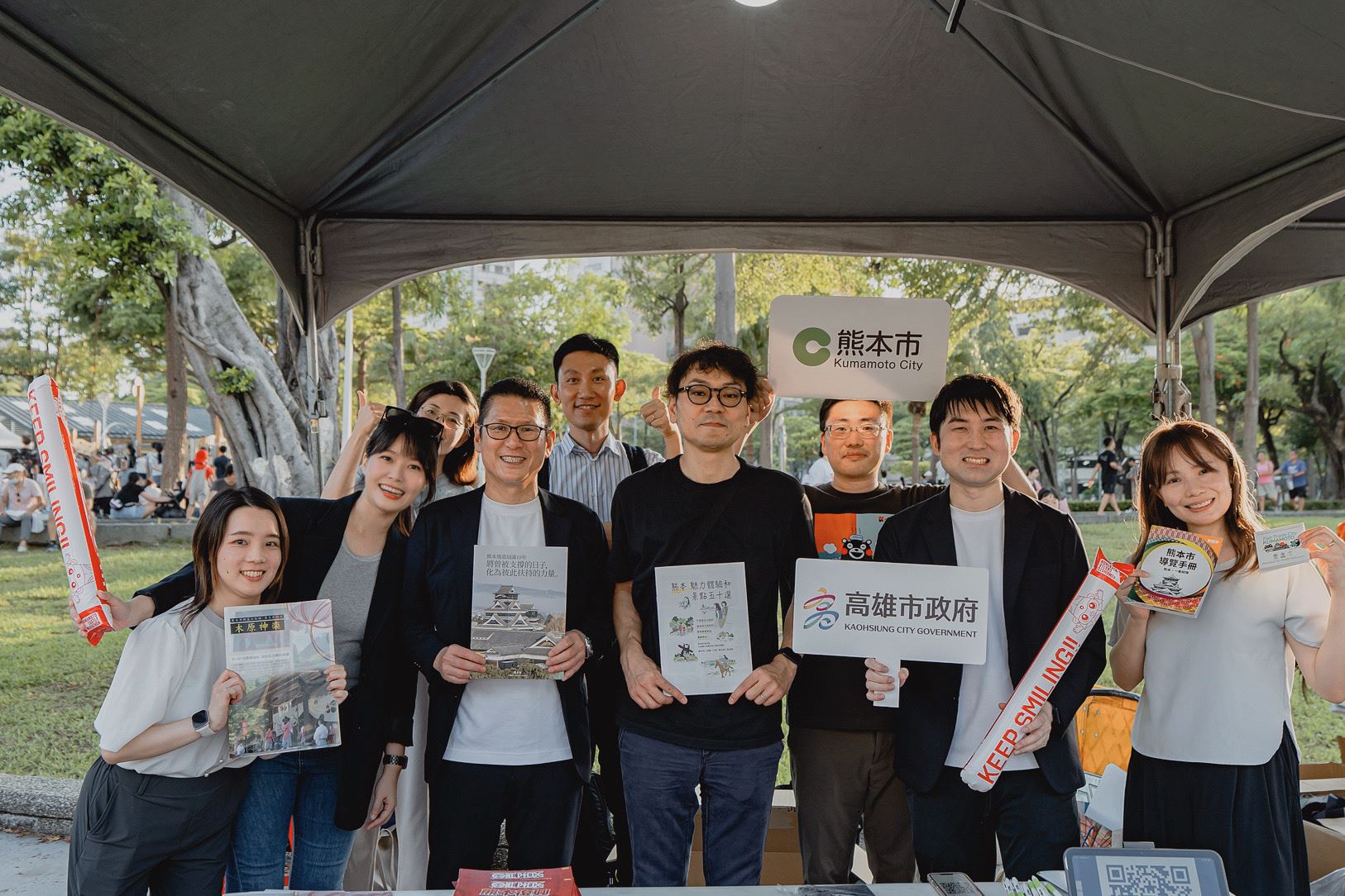日本5友好城市跨海應援高雄龍舟賽　 特色攤位人氣爆棚 掀台日交流熱潮