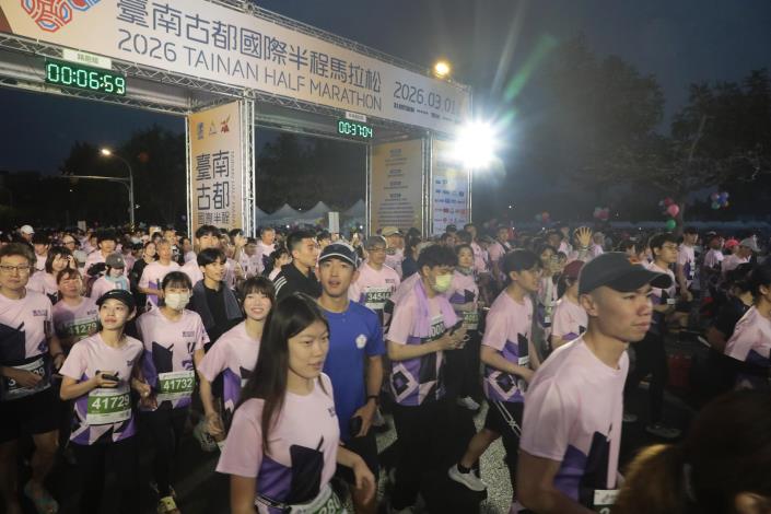 台南古都馬拉松2.5萬人參賽
