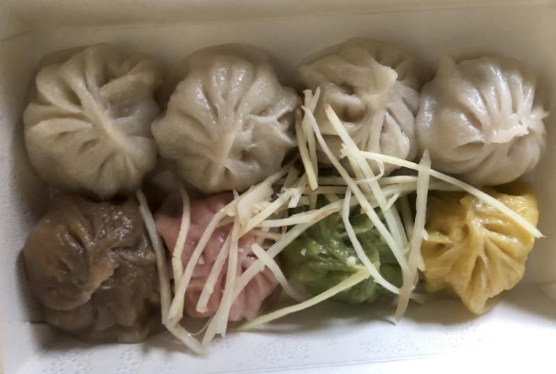 老街彩色小籠包 老饕稱讚