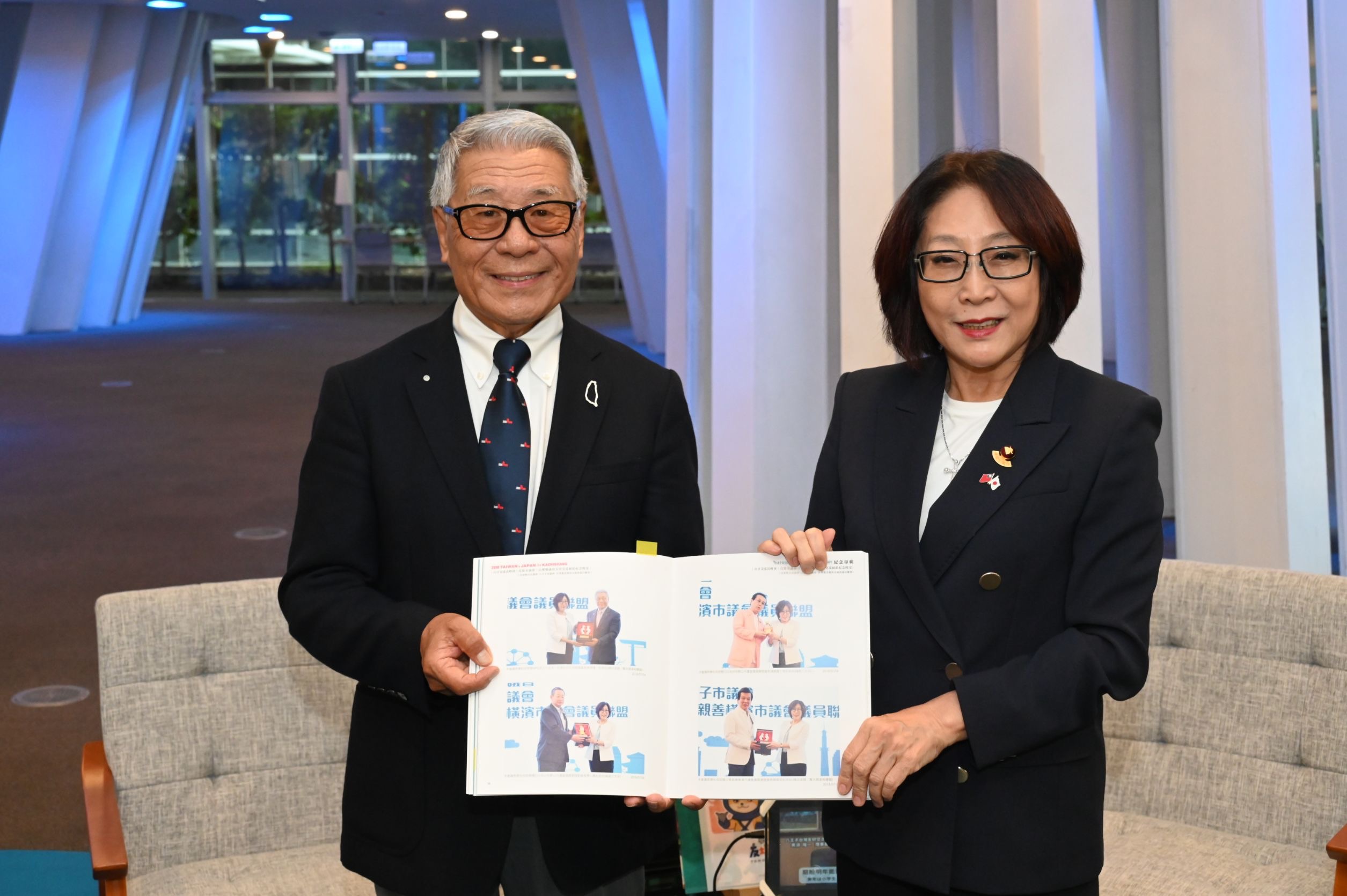 返台隔天即現身力挺好友　康議長見證高雄八王子20年情誼