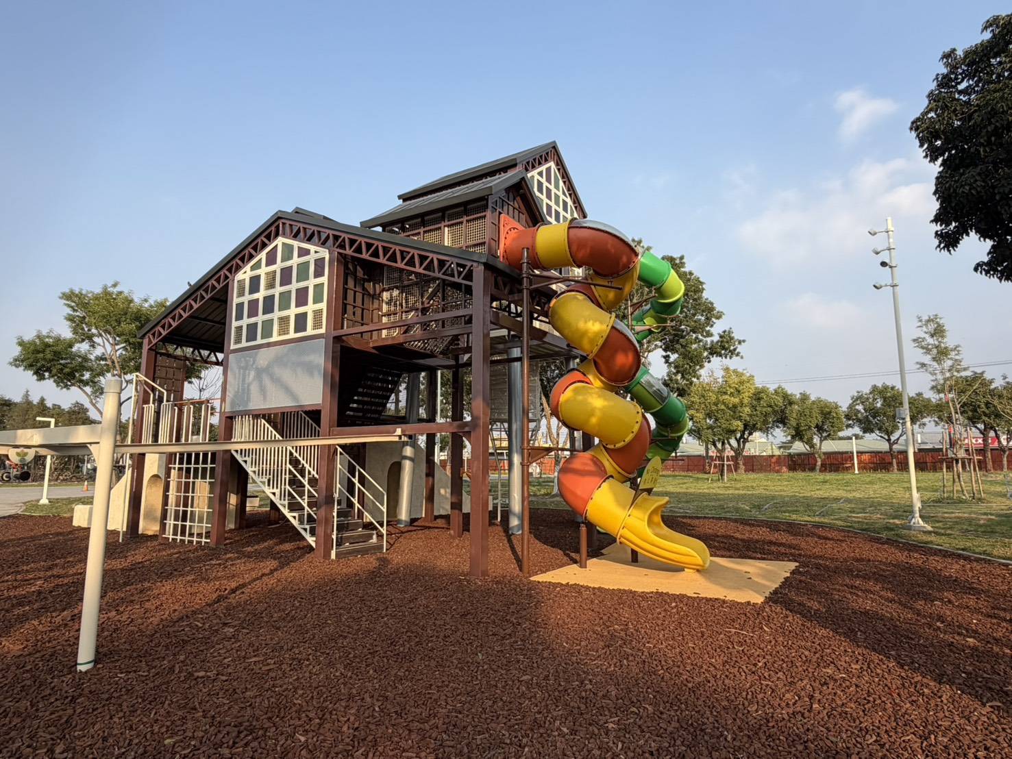 九如巴轆公園啟用 屏東縣政府籲守規 玩得開心又安全