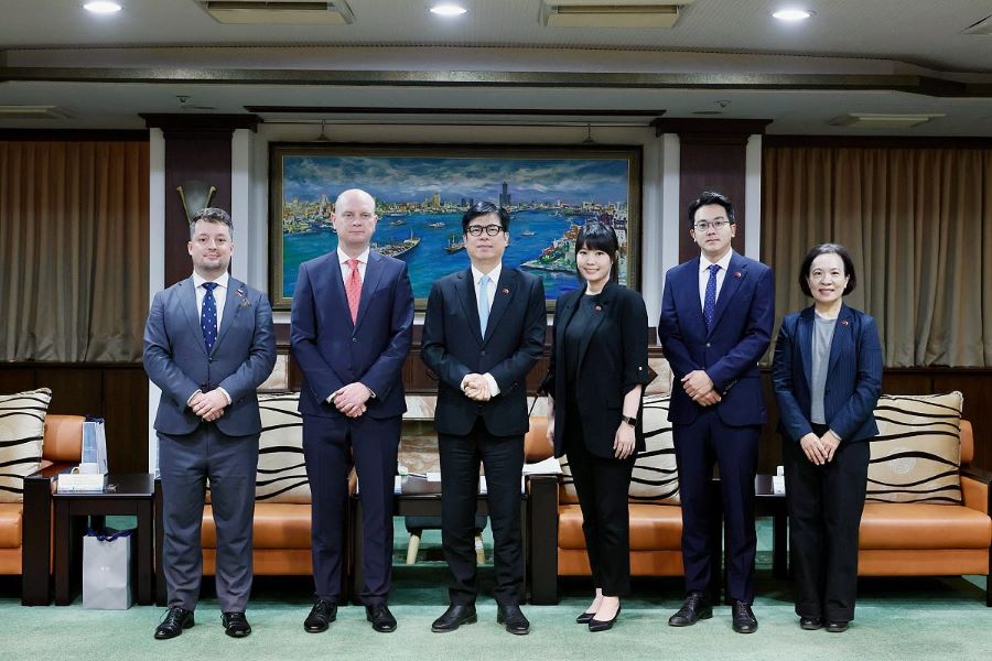 波蘭臺北辦事處畢爾斯基處長首訪高 陳其邁：以城市多元合作深化台波友誼