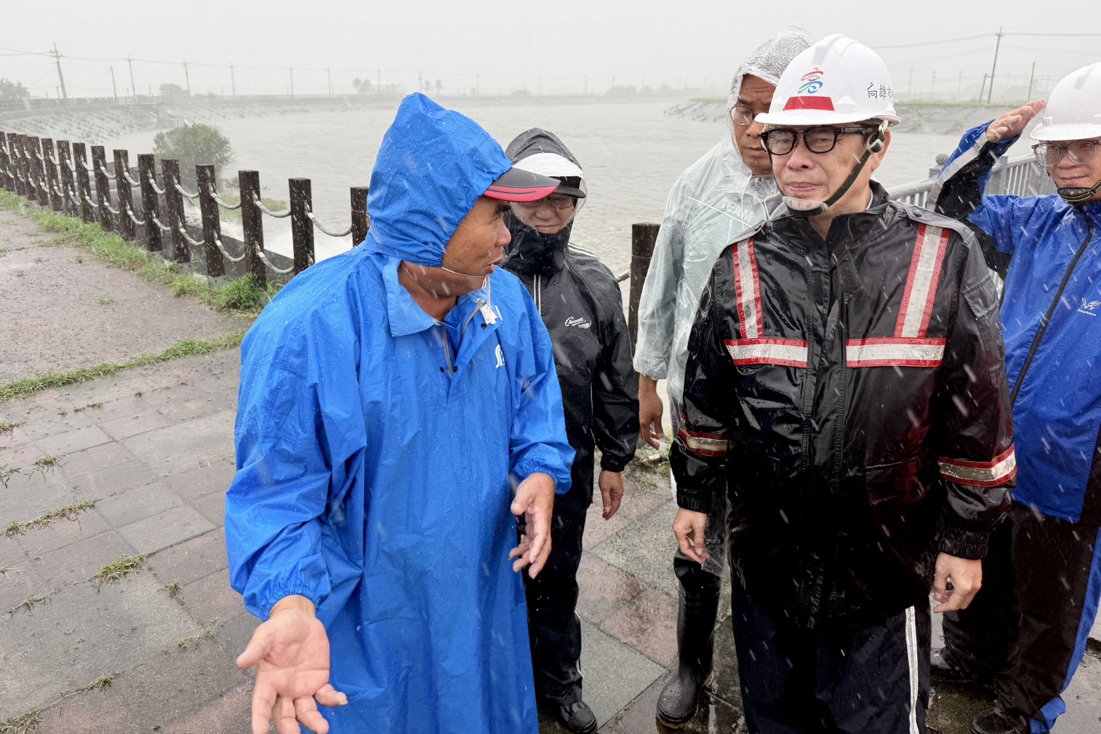 嚴防豪雨致災 陳其邁市長視察北高雄防汛設施強化抽排整備