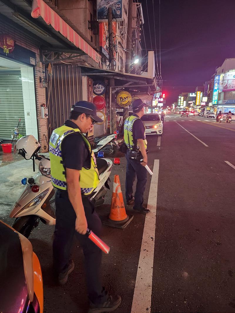 潮州警加強取締闖紅燈大執法