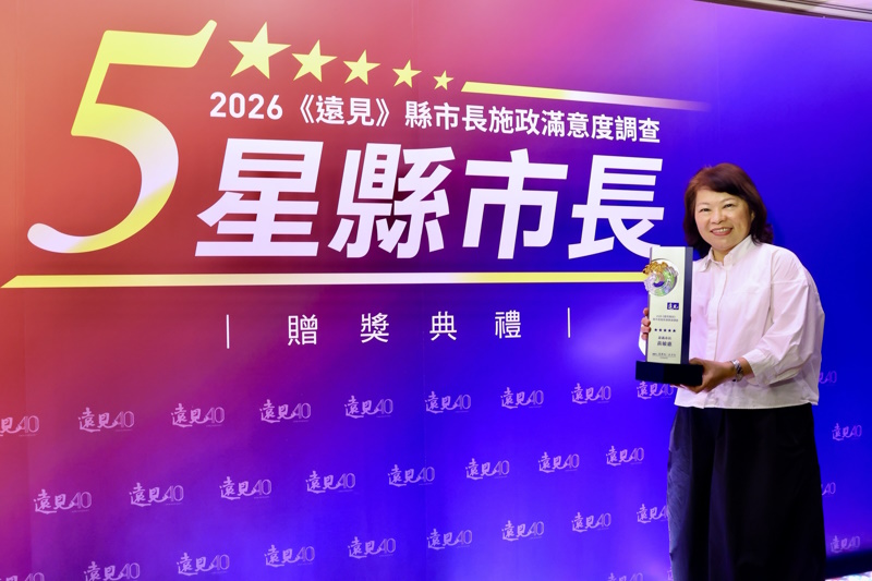 全國第一、更是唯一！八大面向滿意度破八成　嘉義市長黃敏惠第四度獲五星市長肯定