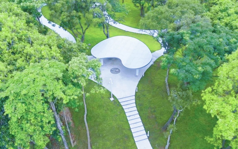 竹北縣福公園蛻變登場       市公所斥資3千萬打造書法意境地標