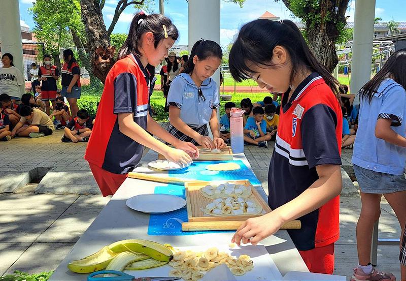 嘉縣朴子市大同國小推動食農教育 打造出獨特的「防空洞」披薩烤窯