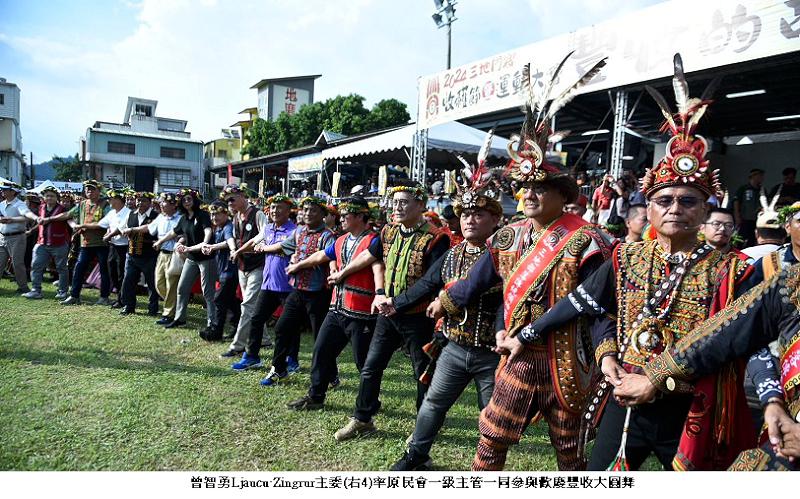 原民會主委曾智勇出席三地門鄉收穫節 強調原住民族文化傳承