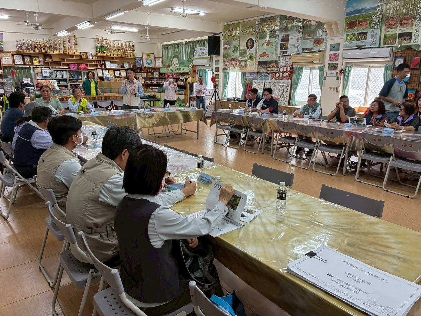 縣府召開港口吊橋改建工程無障礙平台討論會議