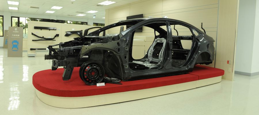 中鋼成功開發熱衝壓成形AO塗層材汽車用鋼