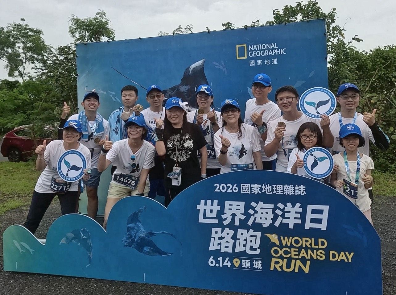 迎著海風向前跑！ 白海豚懷特萌現身宜蘭海岸 海保署攜手海廢再生聯盟響應國家海洋日