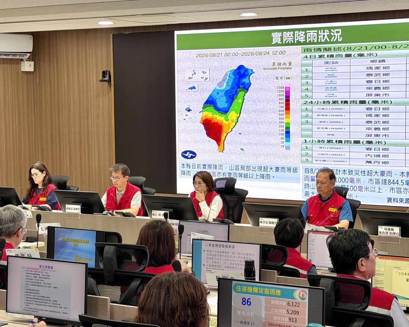 超大豪雨襲屏東 周春米三地勘災提升抗洪韌性