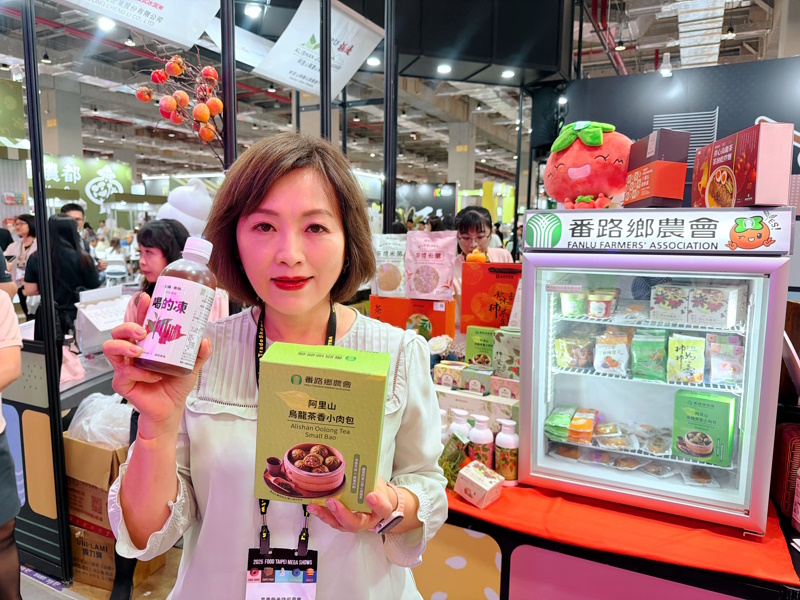 展現品牌拓銷成果 嘉義番路鄉農會攜阿里山茶香系列新品進軍台北國際食品展