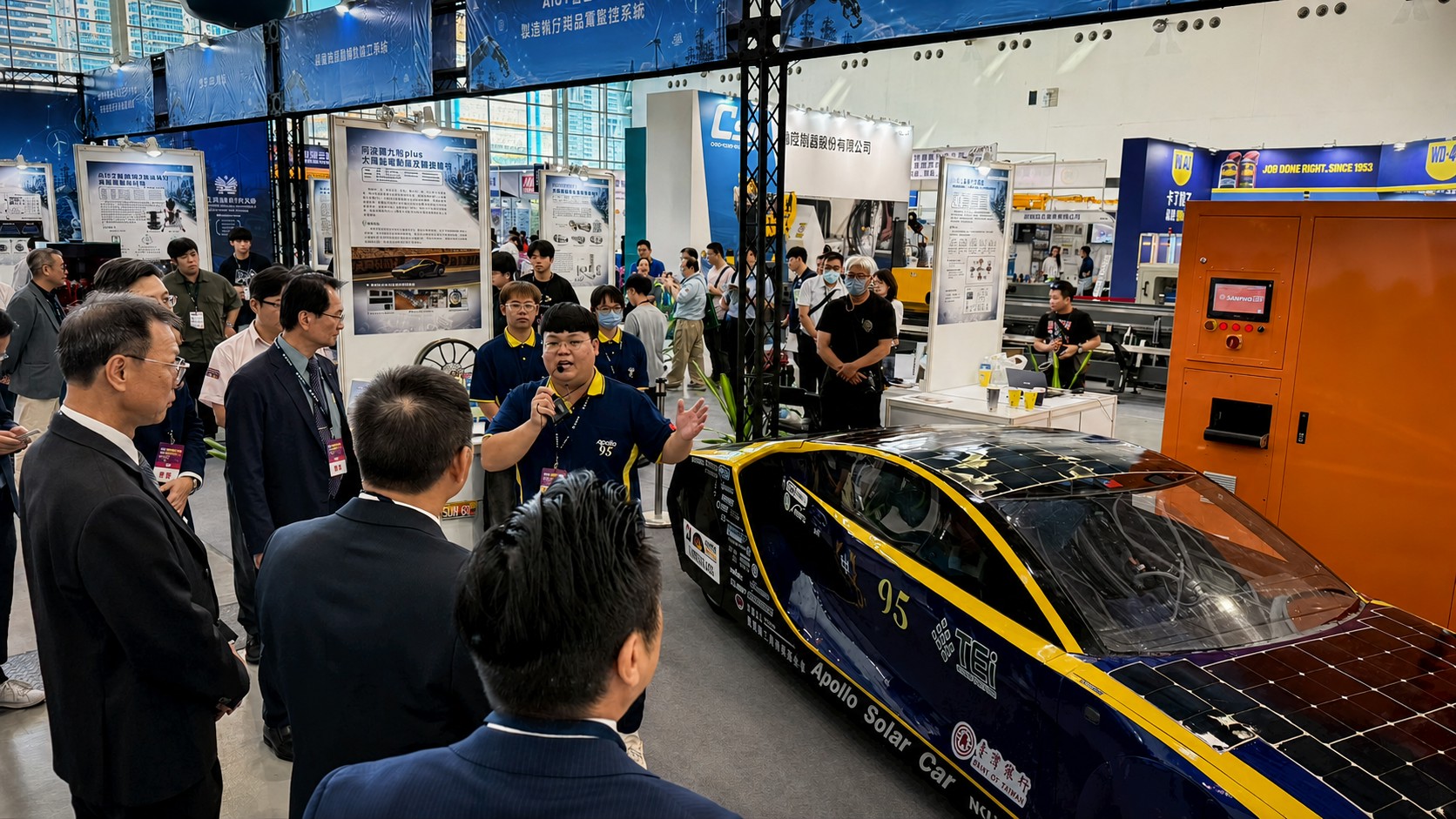 高科大前進高雄自動化展　秀AI與淨零轉型研發成果