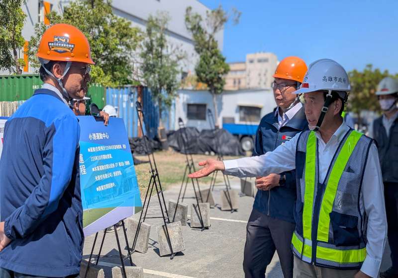 高市府訪視小港、三民運動中心進度 預計7、10月試營運銅板價享優質體驗服務