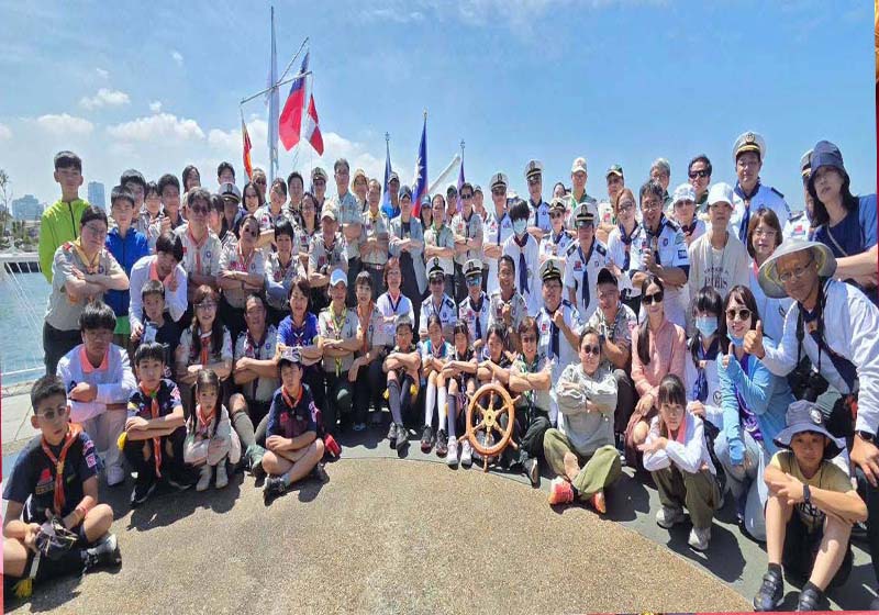 海童軍船艇799團海鷹童軍團成軍 厚植青少年核心素養多元能力
