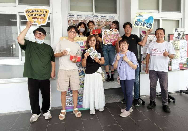 高市旗津區旗津國中家長會攜手陶藝品牌 轉化蔥、薑、蒜變身盲盒贈師賀節