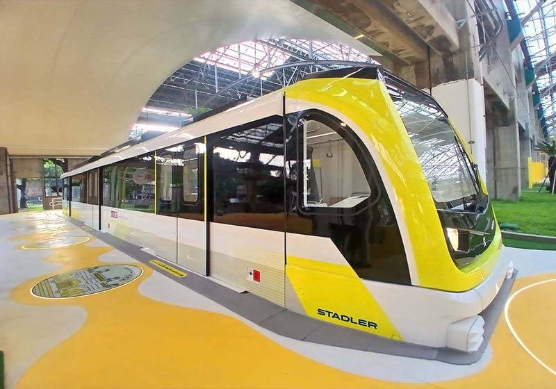 台鐵高雄機廠轉型變身高雄親子遊樂園區8月8日開幕 高捷黃線列車模型首度亮相