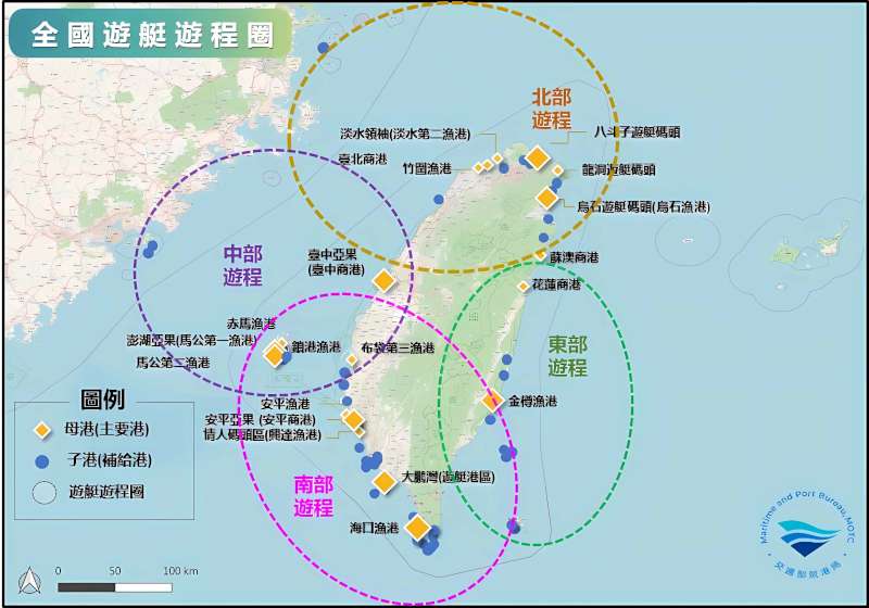航港局續佈建遊艇泊區 帶動考照自駕風氣