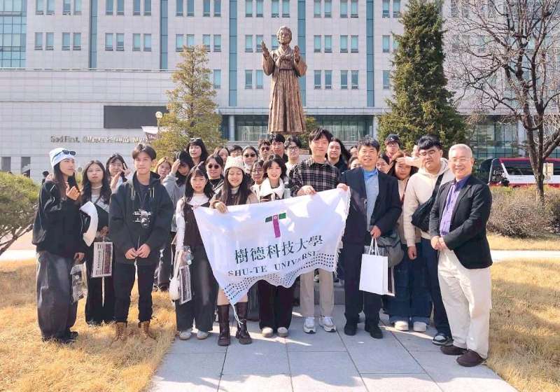 樹科大產設系28名師生前進韓國文化見學 觀摩設計實作產業融入教學