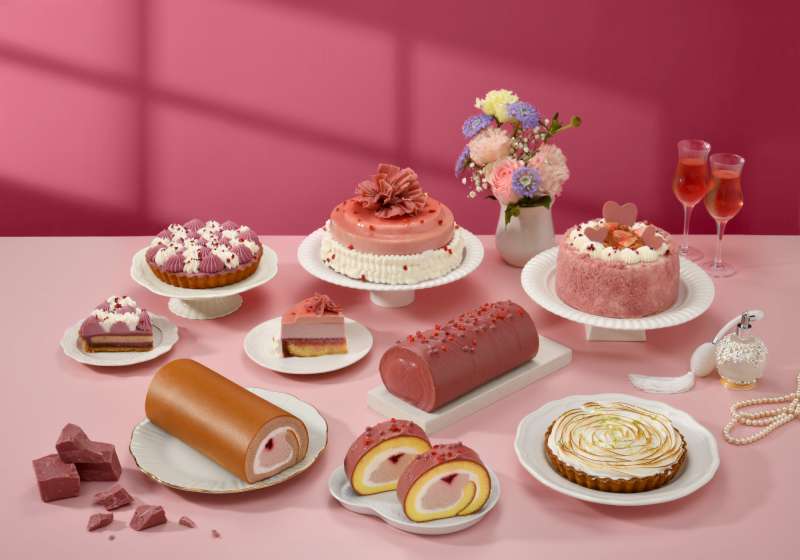 生乳捲蛋糕名店紅寶石巧克力系列新品迎母親節 蛋糕販賣機生乳捲盲盒驚喜上架