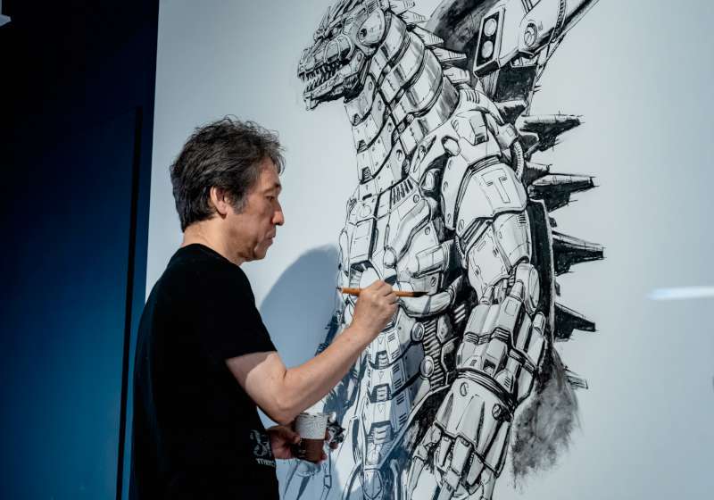高雄駁二動漫倉庫「怪獸風景」展 台日2藝術家現地創作邀賞
