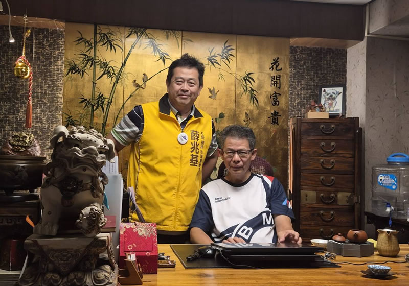 不能只鼓勵生孩子，更要支持照顧孩子的人 薛兆基拜會郭豐仁請益托育政策　倡議建立完整保母支持體系