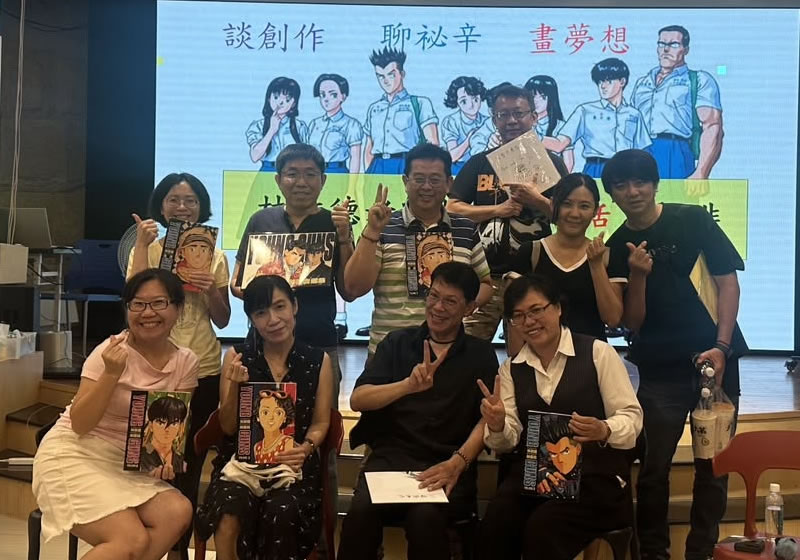 林政德漫「話」咖啡  粉絲河堤聚會暢談當年祕辛