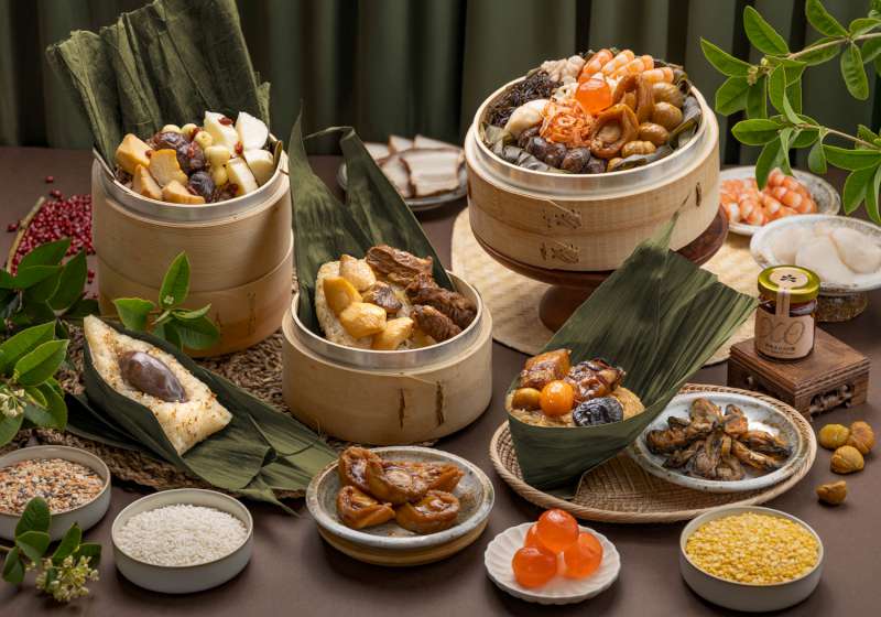 高雄日航酒店桃泉中餐廳推出端午粽禮  限量1公斤頂級裹蒸粽搶攻味蕾