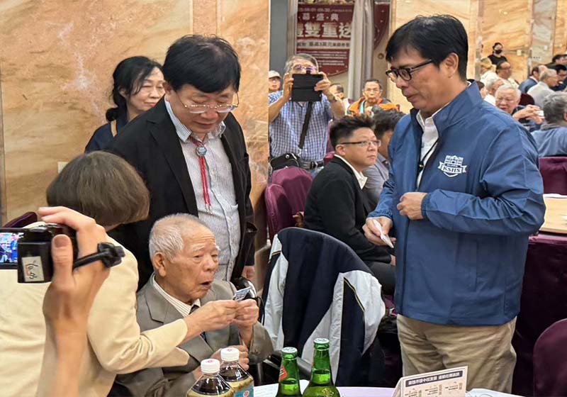 雄中85級校友三十重聚 日本沖繩98歲宮城政三郎現身格外吸睛