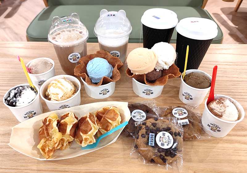 在冰淇淋店聽LIVE演出？楠梓這間甜點店太不一樣 拼圖義式冰淇淋 拼出一家人的幸福時光