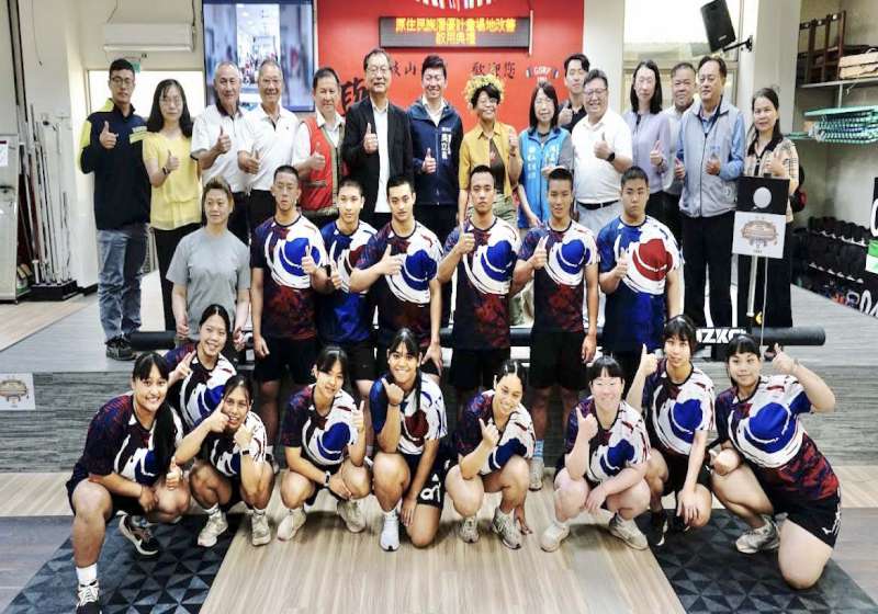高市鼓山高中舉重館完成整修重開幕 感謝中央原民會補助高市教育局支持