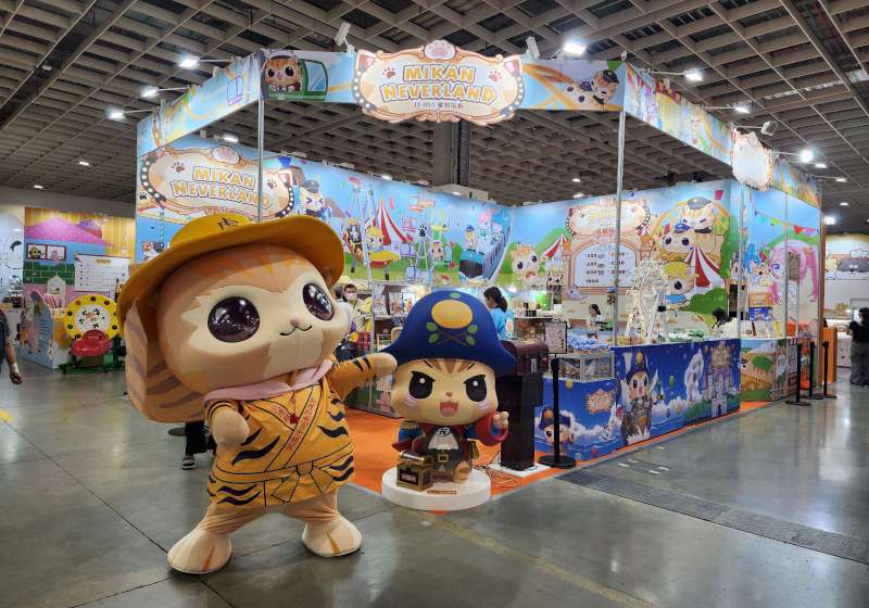 高捷貓站長蜜柑連5年臺灣文博會開幕受邀迎賓 參展主題樂園療癒人心