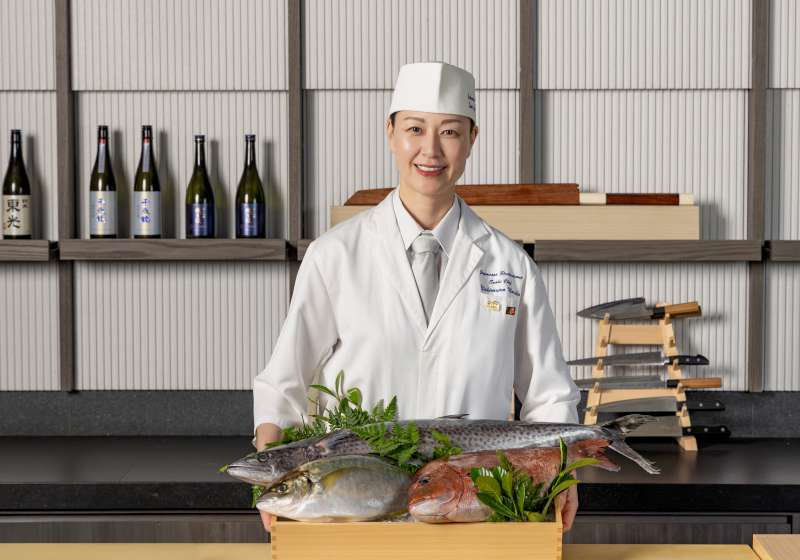 南台灣首位日籍女性壽司料理長進駐 高雄日航「飛翔－鮨」春季Omakase登場