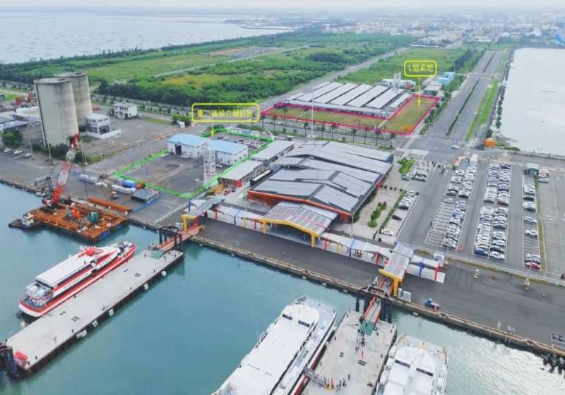 臺灣高雄港務布袋商港東二碼頭喬遷續建浮動碼頭 串連一碼頭旅服中心增服務量能