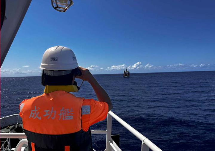 中國海警船稱巡查台灣東部海域 海委會:國際法規範中華民國海上主權