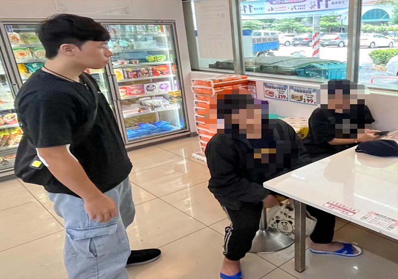 高市少年離家工讀未歸 警察局少年隊鍥而不捨超商尋獲