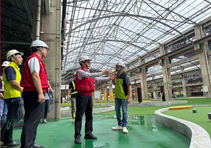 中颱巴威侵襲 市府訪視高雄親子遊樂園區整備要求首重公安