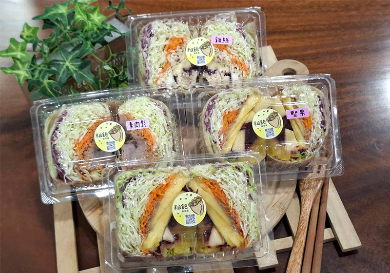 好吃到手不釋「捲」！ 粗飽蔬菜捲 你的輕食新選擇